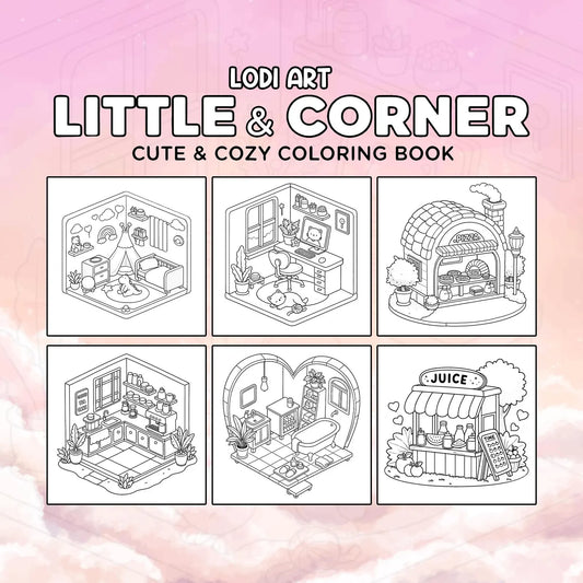 Cute  Cozy Coloring Book